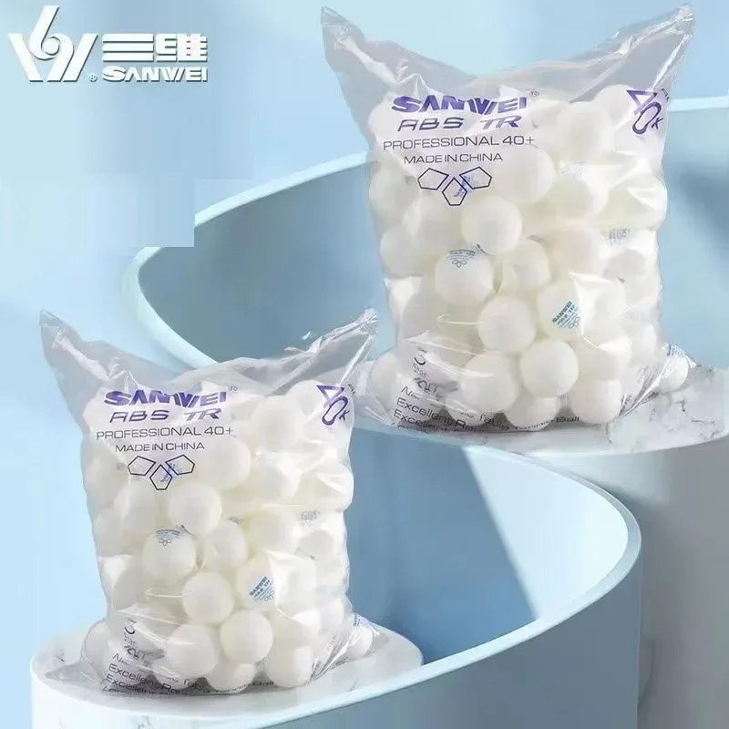 Ping Pong Ball Set - SANWEI-ABS TR 3 كرات تنس الطاولة،