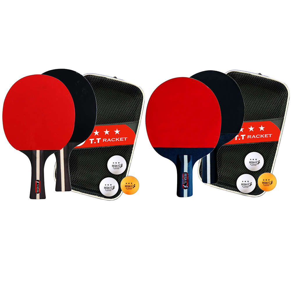 Ping Pong Ball Set - مضرب بينج بونج مع مضربين و3