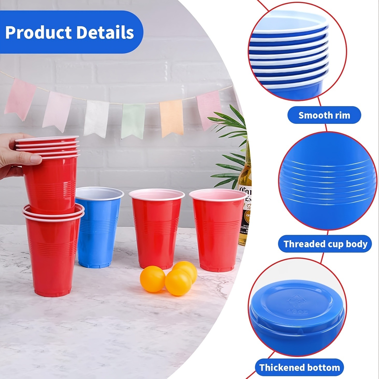 مجموعة لعبة بير بونج وأكواب لل - مراجعة Ping Pong Ball Set وسعره