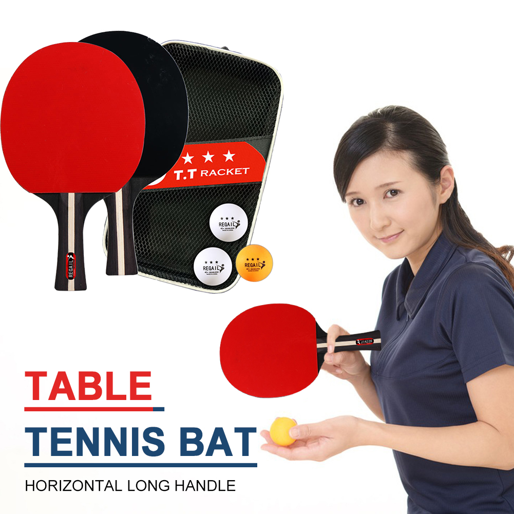 مضرب بينج بونج مع مضربين و3 كر - مراجعة Ping Pong Ball Set وسعره