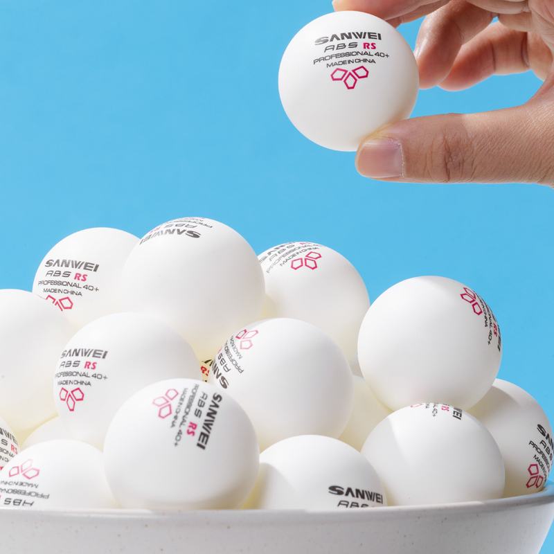 SANWEI RS40 + 3 نجوم كرات تنس  - مراجعة Ping Pong Ball Set وسعره