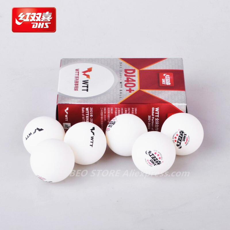 DHS DJ40 + 3 نجوم WTT مسابقة I - مراجعة Ping Pong Ball Set وسعره