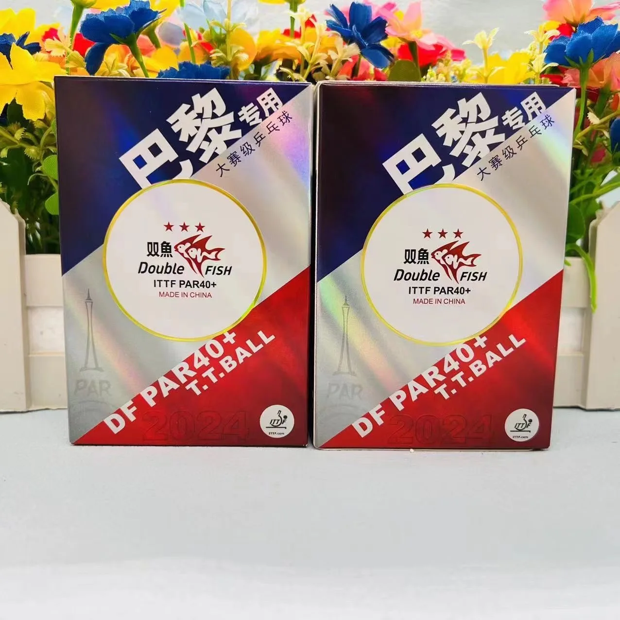 الأصلي مزدوجة الأسماك DF PAR40 - مراجعة Ping Pong Ball Set وسعره
