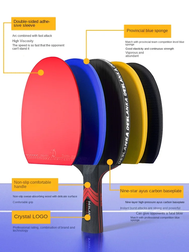 مضرب تنس الطاولة المهنية ، مسا - مراجعة Padel Racket Carbon وسعره