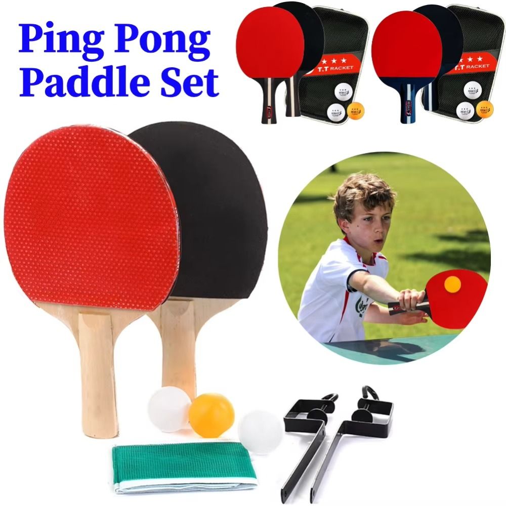 مجموعة تنس الطاولة مع 3 كرات و - مراجعة Ping Pong Ball Set وسعره