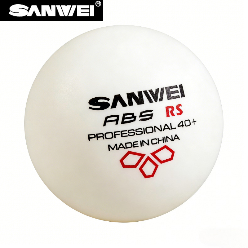 الأصلي SANWEI ABS مادة جديدة 4 - مراجعة Ping Pong Ball Set وسعره